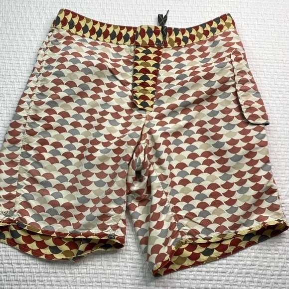 Patagonia Board Shorts Mens 35 Floral Swimming Summer Surfing Multicolor Nylon - Picture 10 of 14